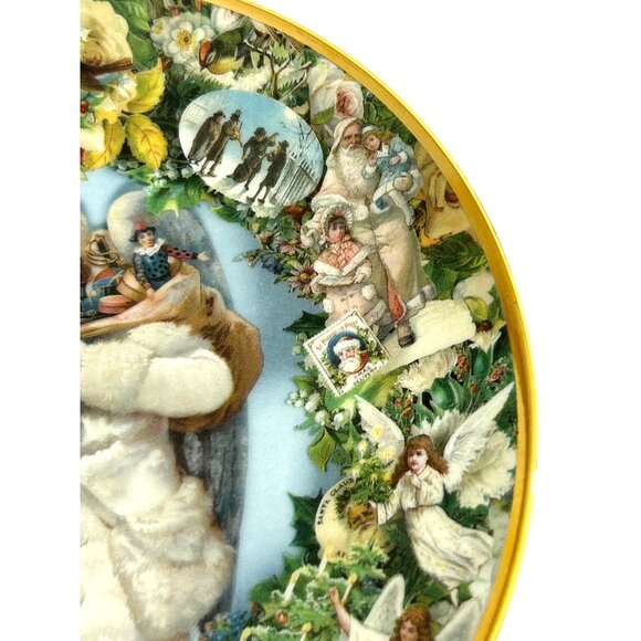 Christmas Angels Vtg Porcelain Plate Victorian Christmas Memories John Grossman - Picture 9 of 12